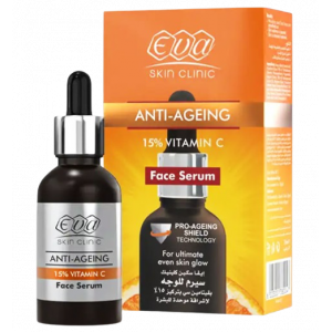 EVA SKIN CLINIC ANTI-AGEING VITAMIN C 15% FACIAL SERUM 30 ML